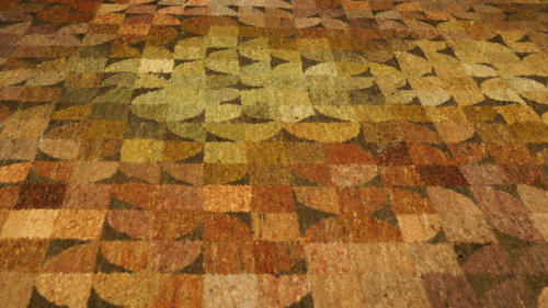 Geometrischer Teppich