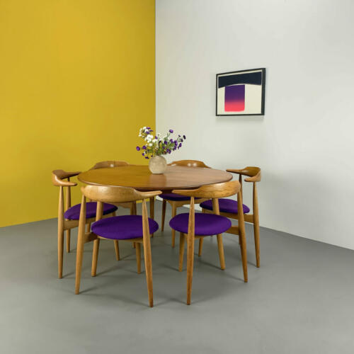 Hans Wegner Heart Chairs