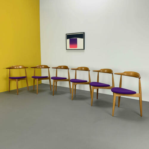 Hans Wegner Heart Chairs