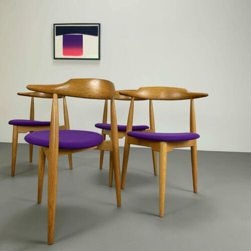 Hans Wegner Heart Chairs