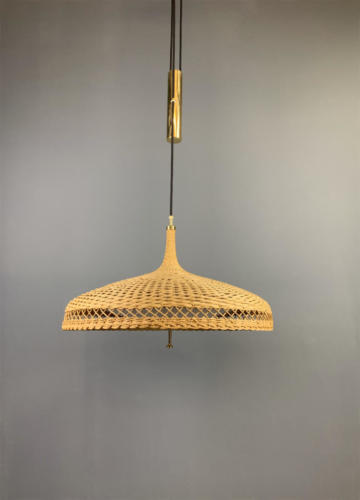 Rattan-Leuchte