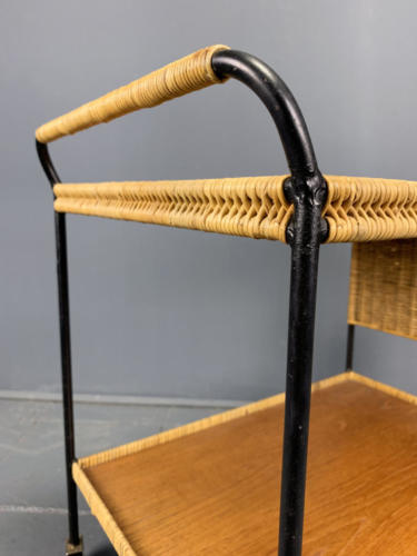 Rattan-Barwagen