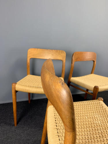 Teak Stühle Niels Ole Møller