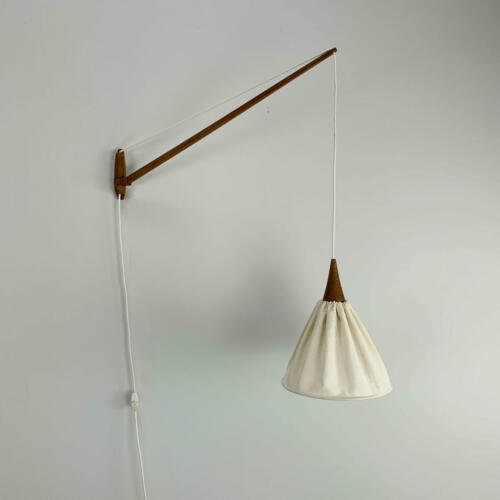 Luxus Wandleuchte Teak