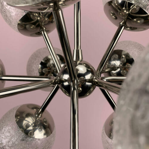 70s Sputnik Deckenleuchte