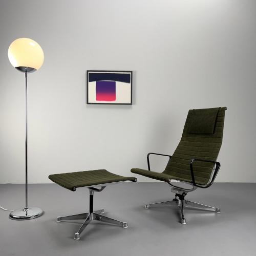eames_alu_lounge_chair_ea124_grün_frühe_version_hocker_1
