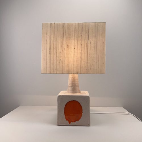 mid_century_keramik_tischleuchte_oranger_punkt_wildseide_6