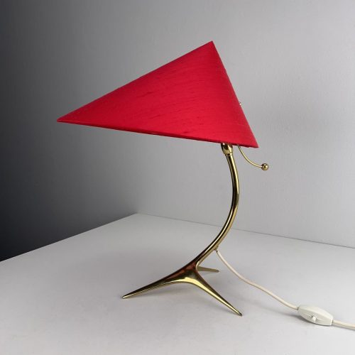 rote_tischleuchte_kalmar_messing_krähenfuß_4