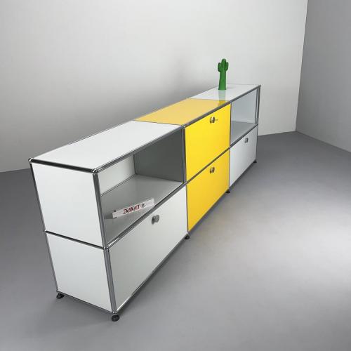 usm_haller_sideboard_lichtgrau_gelb_2x3_1